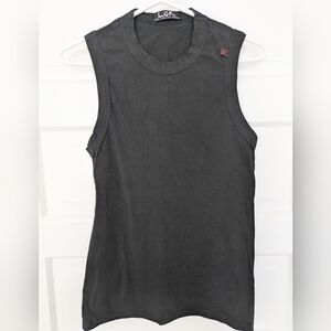 Black Sleeveless Top